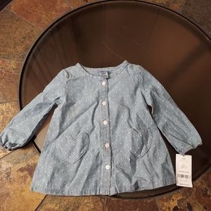 😊 4 for $20 Sale!  Carters Long Sleeve Top - Girls Size 18 Months
